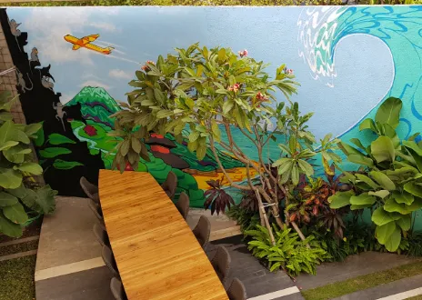 Sam Shennan mural artwork
