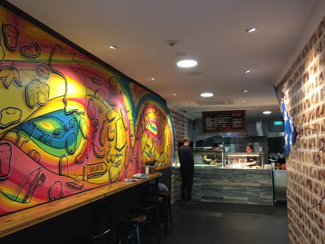 Back of wall with counter